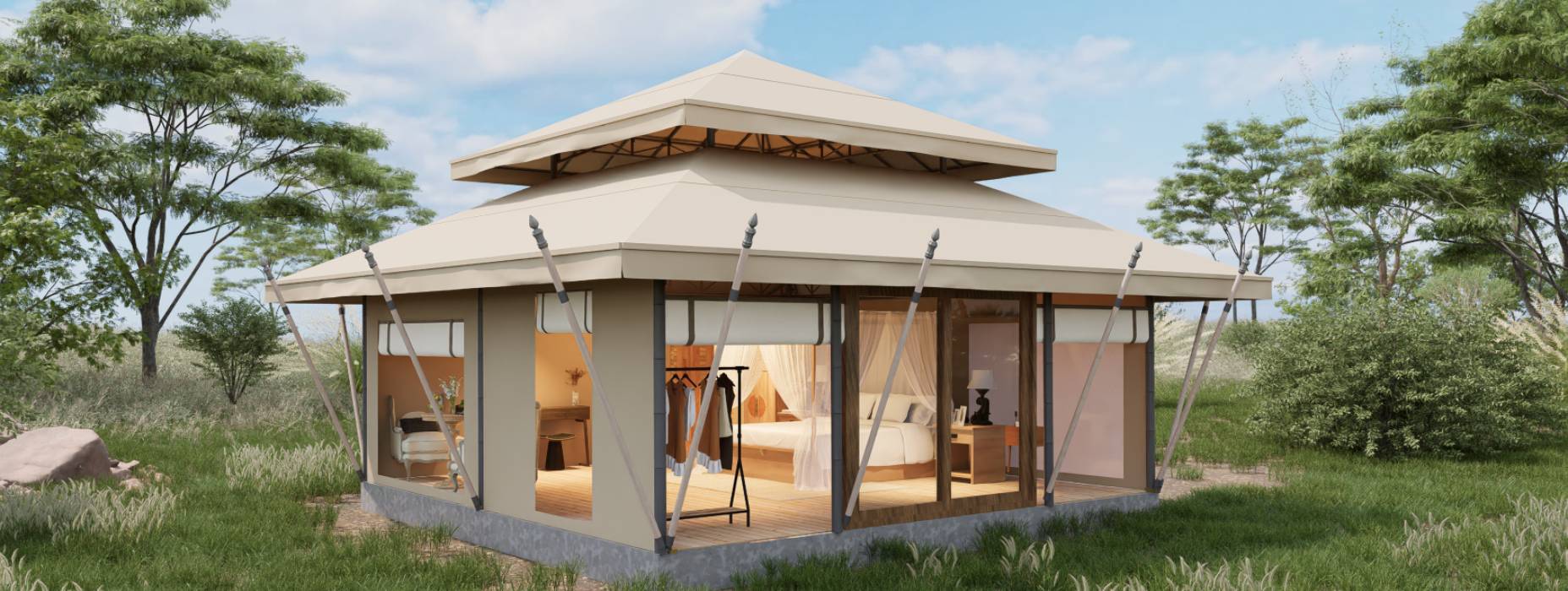 黄浦区户外野奢帐篷